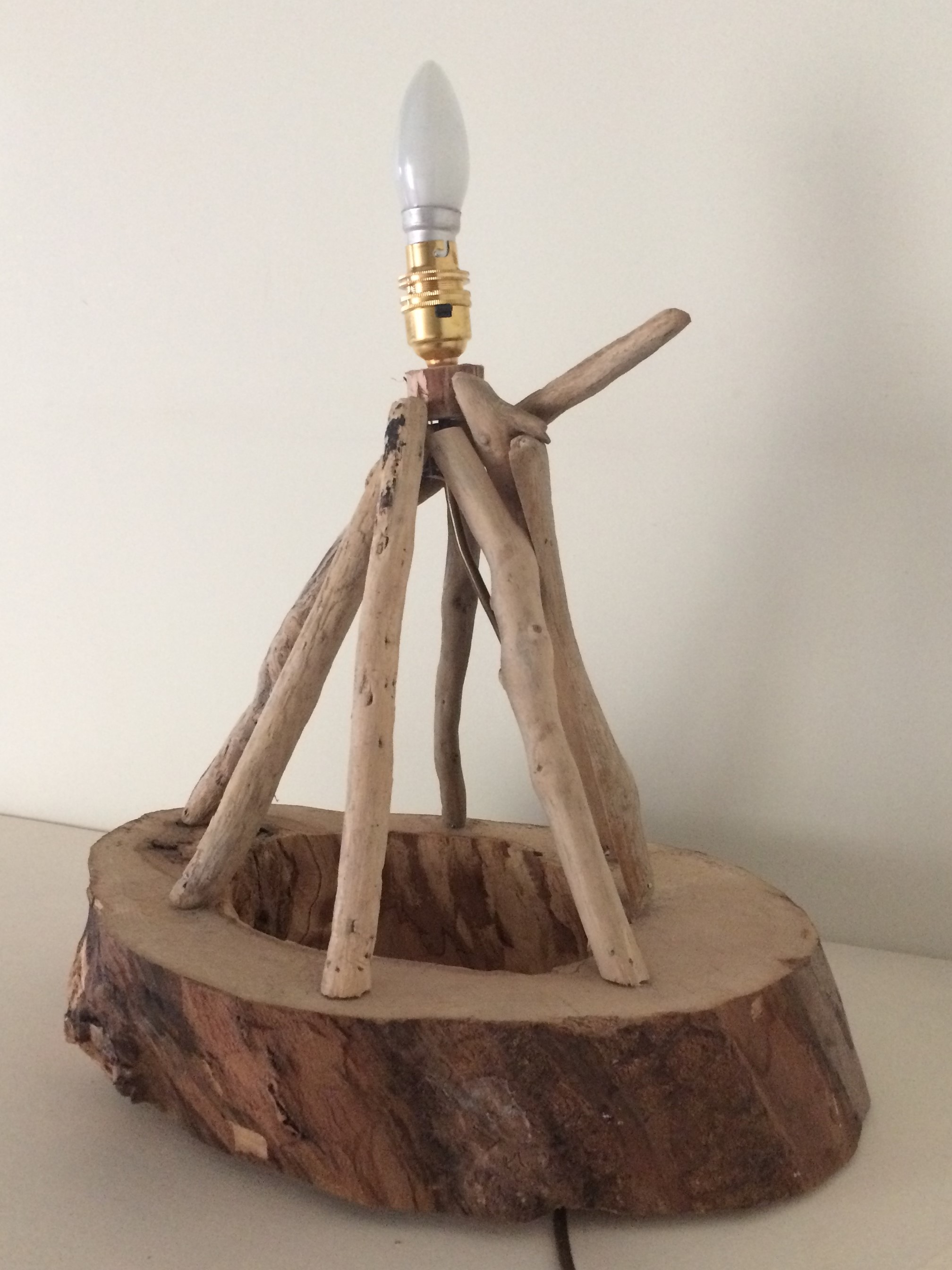 Driftwood Table Lamp