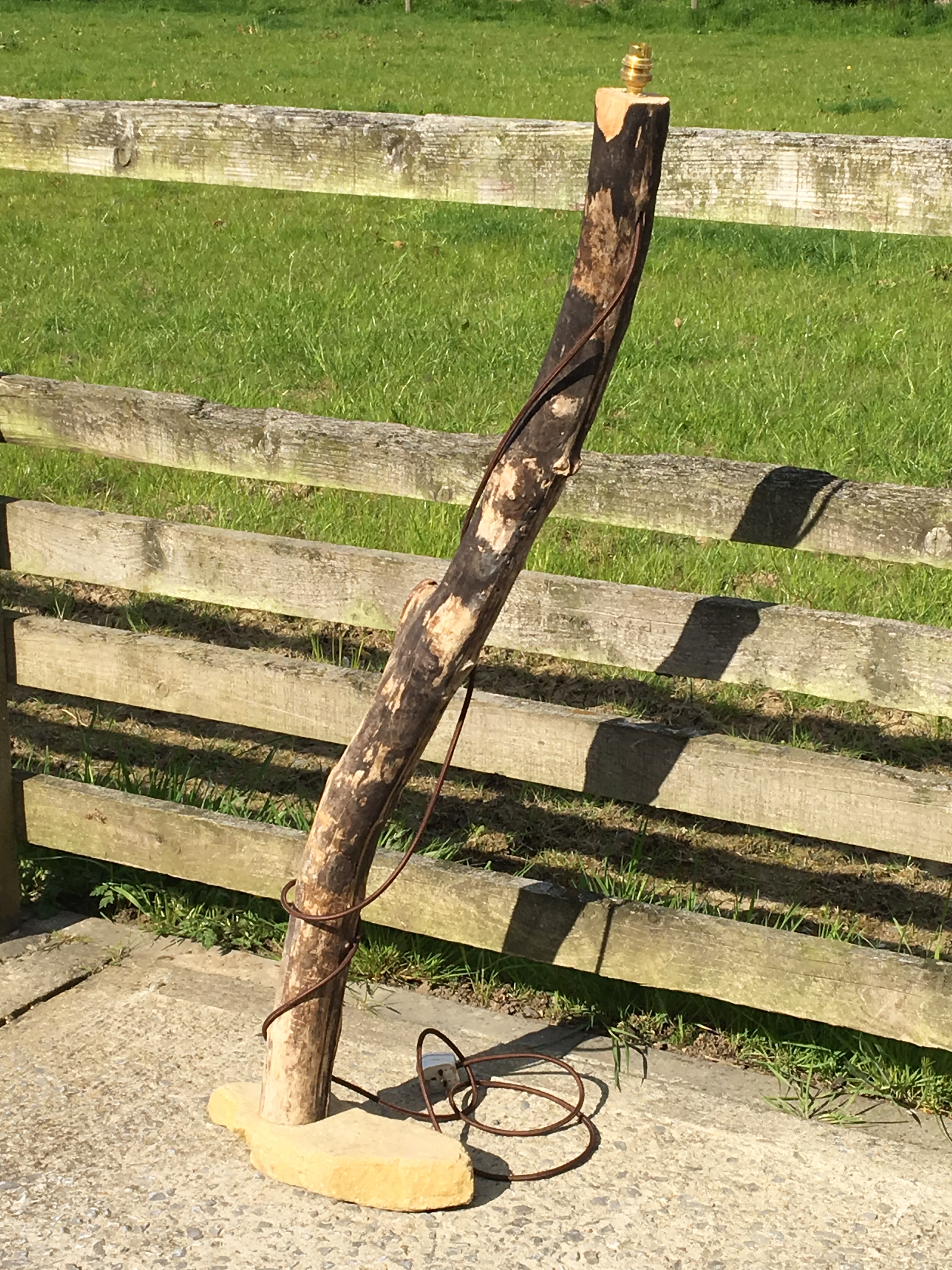 Driftwood Standard Lamp